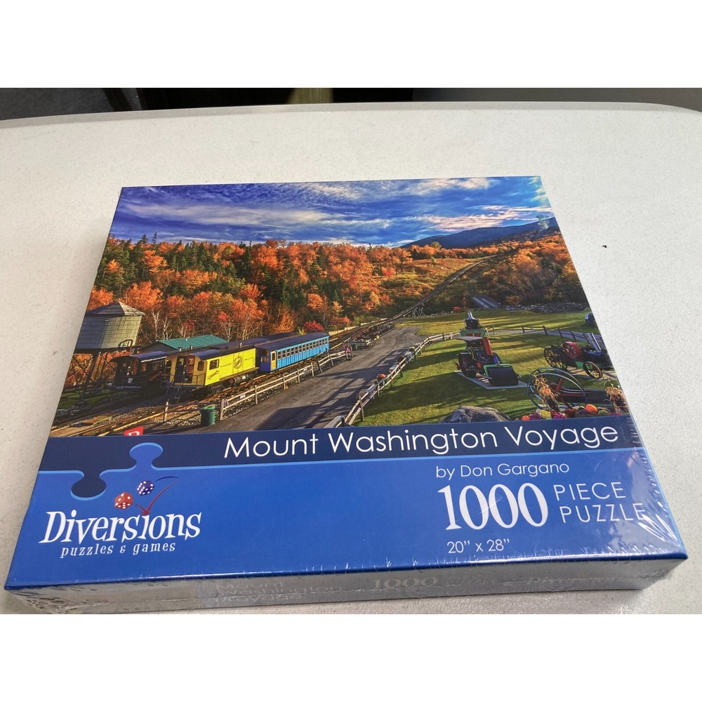 Diversions Puzzles and Games Mount Washington Voyage Puzzle 1000 Piece New